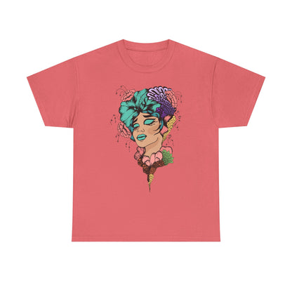 Floral Hair, Don’t Care Women's Summer Vacation Tee – Beach Lifestyle Graphic Shirt