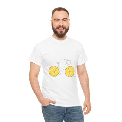 Lemonade, Locks & Pedal Power Women's Summer Vacation Tee – Relaxed Beach Style Shirt