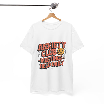 Anxiety Club Mindfulness & Mental Health Tee – Women’s Supportive Yoga Shirt