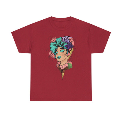 Floral Hair, Don’t Care Women's Summer Vacation Tee – Beach Lifestyle Graphic Shirt