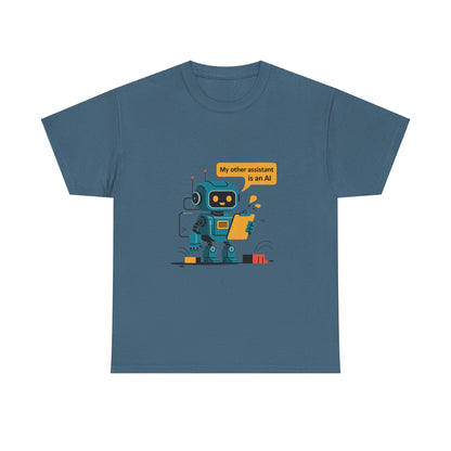 My Other Assistant Is an AI T-Shirt – Unisex Tech Geek Graphic Tee