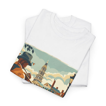 New Orleans Beat Unisex Travel T-Shirt – City Music Vibes Graphic Tee