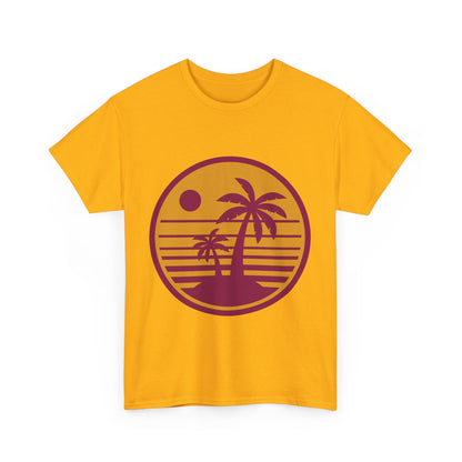 Tropic Like It’s Hot Retro Beach Tee – Unisex 80s Summer Vibes T-Shirt