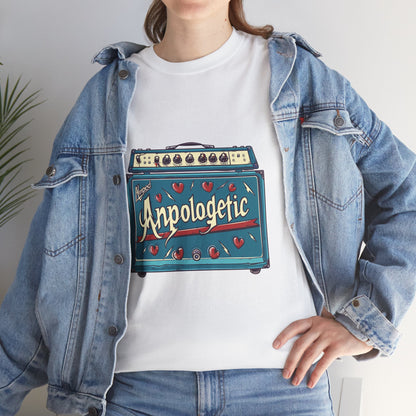 Amped & Unapologetic Rock Guitar Tee – Unisex Musician Vibes Shirt