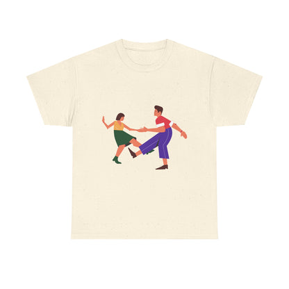 Lindy Hop 'Til You Drop Women's Summer Fun T-Shirt – Vintage Vacation Beach Tee