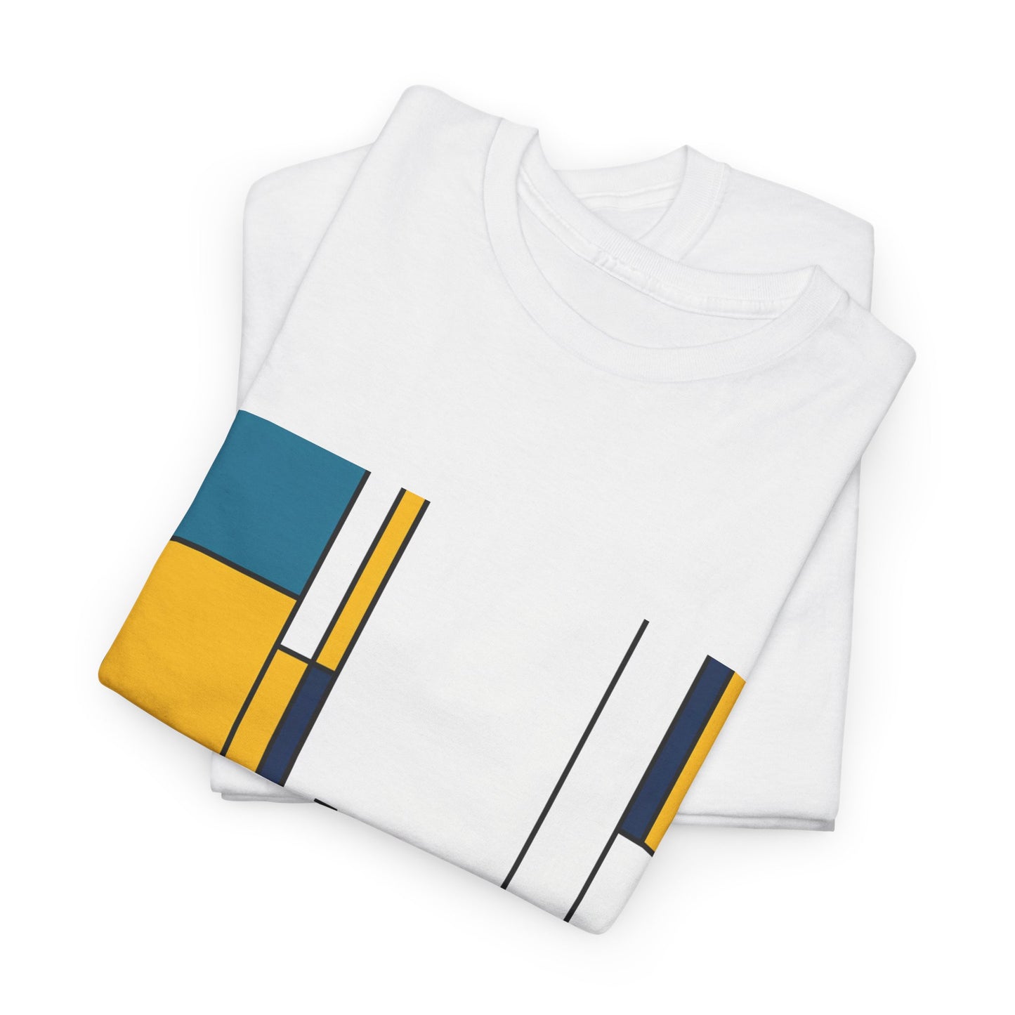 Form First Unisex Art T-Shirt – Bauhaus & Mondrian Modernism Graphic Tee
