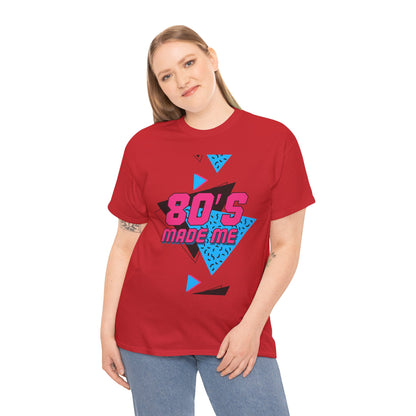 80s Made Me Unisex Nostalgia T-Shirt – Retro Childhood Vibes Tee