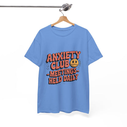 Anxiety Club Mindfulness & Mental Health Tee – Women’s Supportive Yoga Shirt