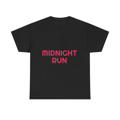 Midnight Run Unisex Retro Running Tee – 80s Fast Food & Track Style Shirt