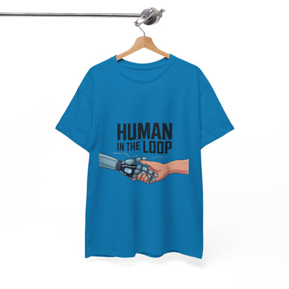 Human in the Loop Unisex AI & Tech T-Shirt – Machine Learning Developer Tee