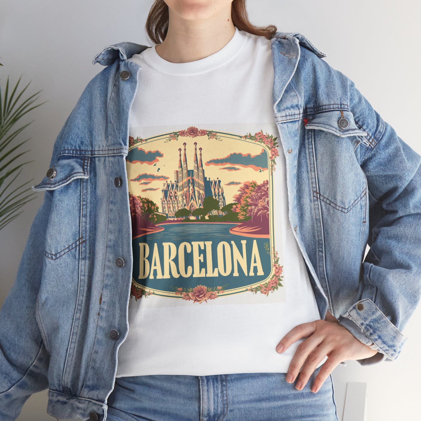 Barcelona Breeze Unisex Spain Travel Tee – City Break Graphic T-Shirt