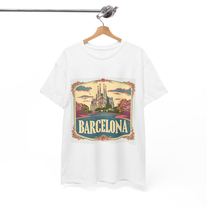 Barcelona Breeze Unisex Spain Travel Tee – City Break Graphic T-Shirt