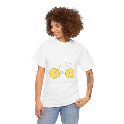 Lemonade, Locks & Pedal Power Women's Summer Vacation Tee – Relaxed Beach Style Shirt