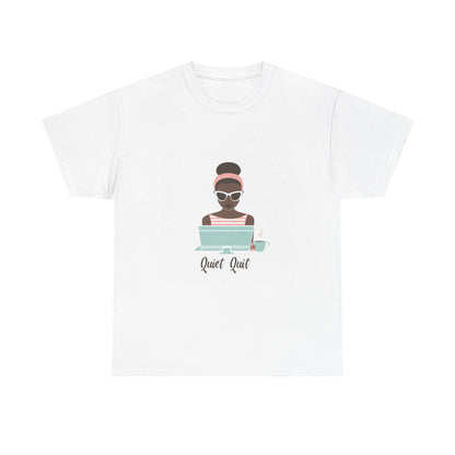 Quiet Quit Anti-Hustle Women's Tee – Slow Living Statement T-Shirt