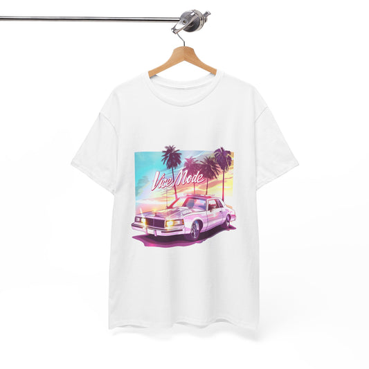 Vice Mode Unisex 80s Retro Tee – Neon Miami Aesthetic T-Shirt
