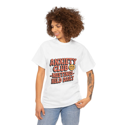 Anxiety Club Mindfulness & Mental Health Tee – Women’s Supportive Yoga Shirt