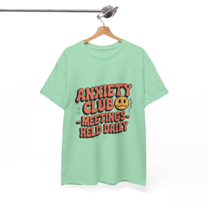 Anxiety Club Mindfulness & Mental Health Tee – Women’s Supportive Yoga Shirt