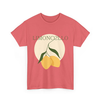 Limoncello & Chill Women's Summer Vacation Tee – Beach Cocktail Graphic Shirt
