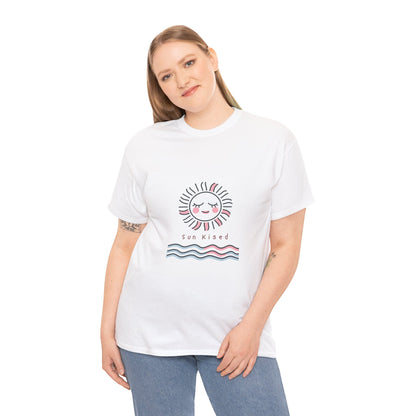 Sun Kissed Women's Summer Vacation Tee – Beach & Ocean Inspired Shirt