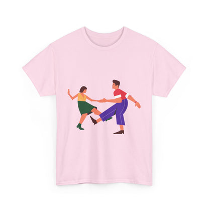 Lindy Hop 'Til You Drop Women's Summer Fun T-Shirt – Vintage Vacation Beach Tee