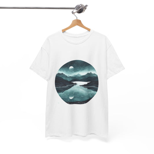 Stay Wild, Moon Child Unisex Nature Graphic Tee – Camping & Night Sky Shirt