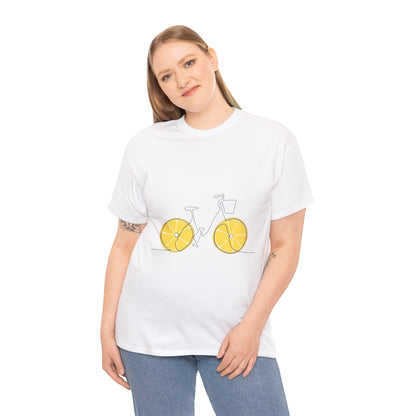 Lemonade, Locks & Pedal Power Women's Summer Vacation Tee – Relaxed Beach Style Shirt
