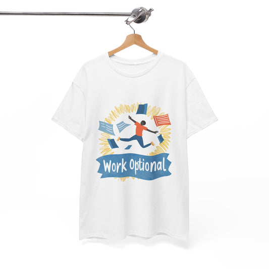 Work Optional Slow Living Graphic Tee – Anti-Hustle Women's T-Shirt