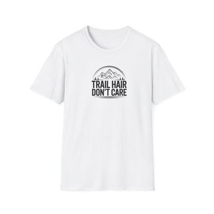 Trail Hair Don’t Care – Funny Hiking T-Shirt for Women