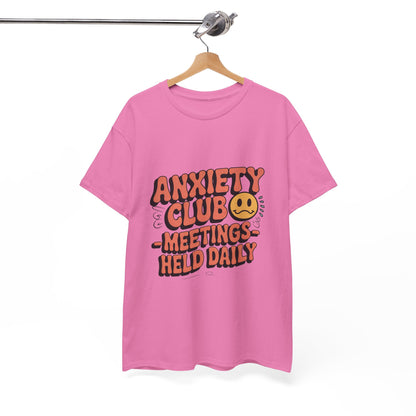 Anxiety Club Mindfulness & Mental Health Tee – Women’s Supportive Yoga Shirt