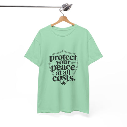 Peace Protection Squad Mindfulness Tee – Women’s Yoga Peace Advocate T-Shirt
