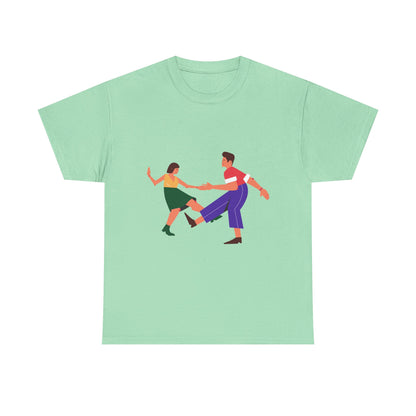 Lindy Hop 'Til You Drop Women's Summer Fun T-Shirt – Vintage Vacation Beach Tee